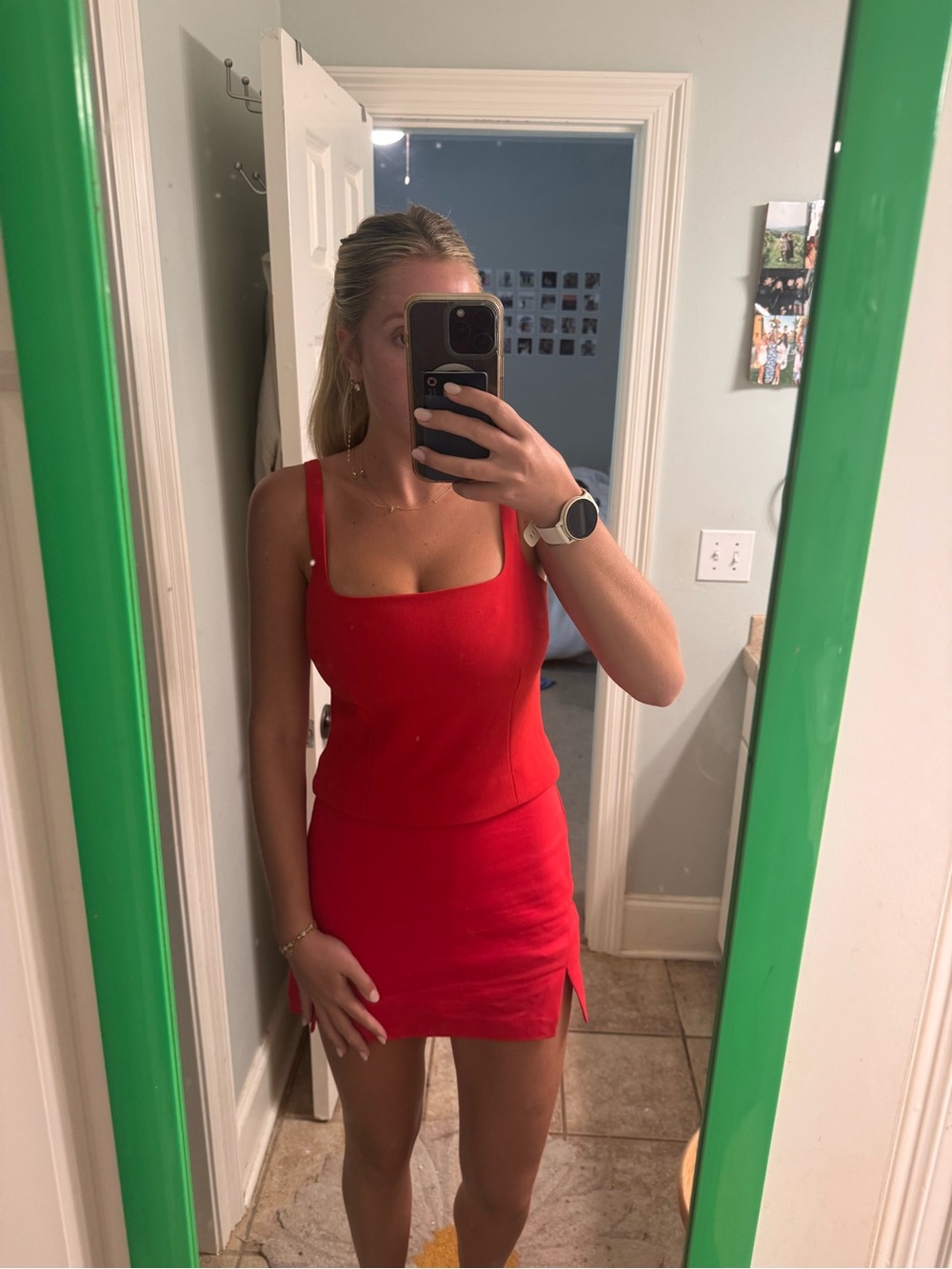 French Connection/ Endless Rose Red Skort Set